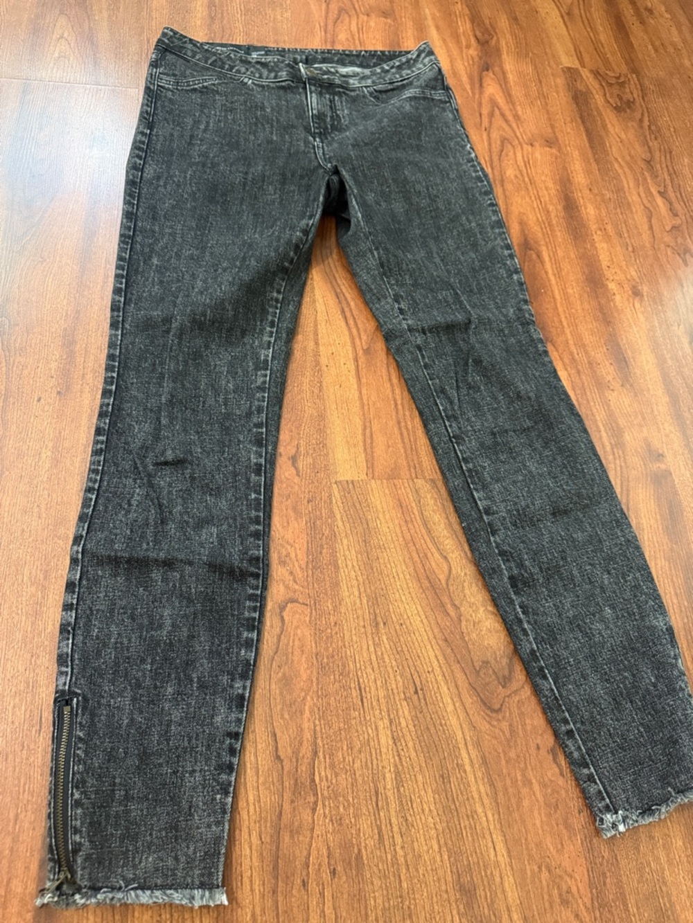 Armani Exchange Black Washed Skinny Jeans